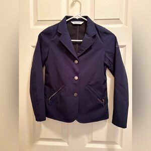 Horseware Navy kids competition jacket/show koat